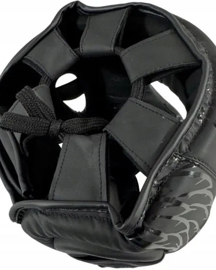 Sparingo bokso šalmas MASTERS FIGHT EQUIPMENT KSTOP-BLACK-EAGLE