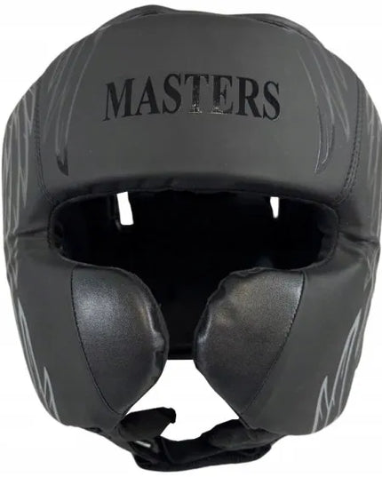 Sparingo bokso šalmas MASTERS FIGHT EQUIPMENT KSTOP-BLACK-EAGLE