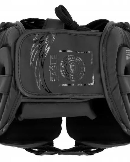 Sparingo bokso šalmas MASTERS FIGHT EQUIPMENT KSTOP-BLACK-EAGLE