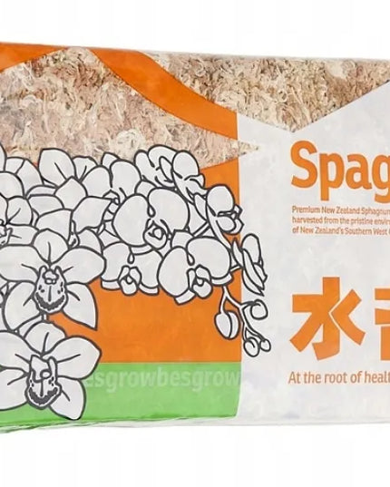 Sphagnum moss durpių samanos, įsišaknyti skatinantis substratas 150 g / 12 l terariumams