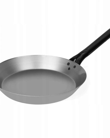 Spinwar plieninė čigonų stiliaus ketaus anglies plieno keptuvė 26 cm su metaline rankena