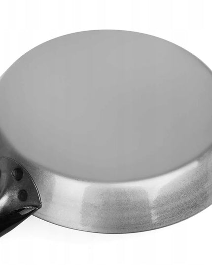 Spinwar plieninė čigonų stiliaus ketaus anglies plieno keptuvė 26 cm su metaline rankena