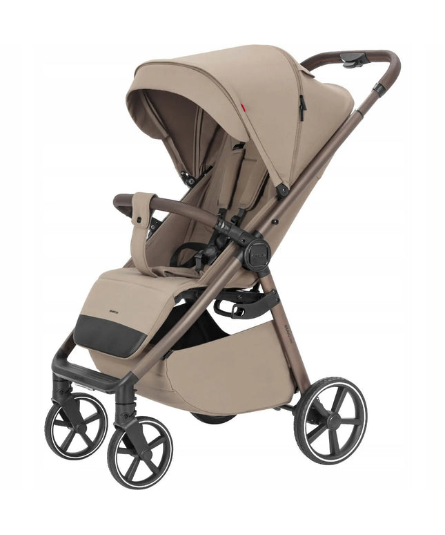 Sportinis vežimėlis Carrello Bravo M/Lite, Glossy Beige, iki 22 kg