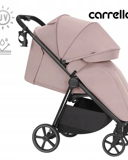 Sportinis vežimėlis Carrello Bravo M/Lite, Glossy Beige, iki 22 kg