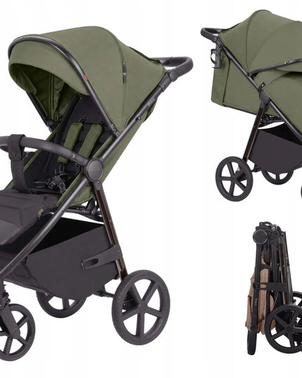 Sportinis vežimėlis Carrello Bravo Plus 2026 modelis Midnight Green iki 22 kg