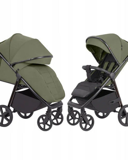 Sportinis vežimėlis Carrello Bravo Plus 2026 modelis Midnight Green iki 22 kg