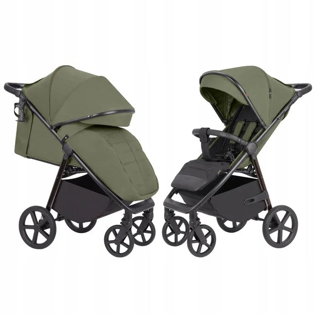 Sportinis vežimėlis Carrello Bravo Plus 2026 modelis Midnight Green iki 22 kg