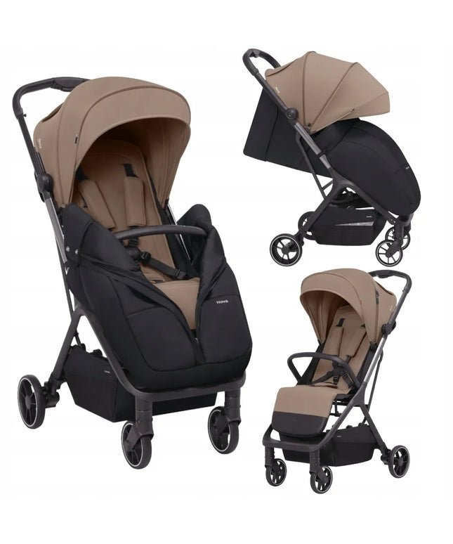 Sportinis vežimėlis Carrello Nova Sunrise Beige 0-22 kg