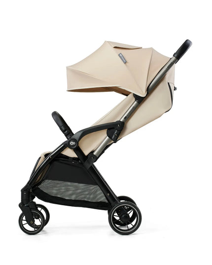 Sportinis vežimėlis Kinderkraft APINO 0-22 kg lengvas, sulankstomas, smėlio spalvos