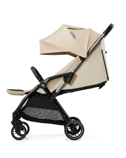 Sportinis vežimėlis Kinderkraft APINO 0-22 kg lengvas, sulankstomas, smėlio spalvos