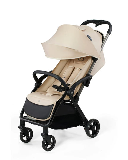 Sportinis vežimėlis Kinderkraft APINO 0-22 kg lengvas, sulankstomas, smėlio spalvos
