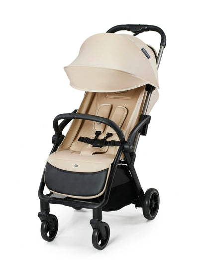 Sportinis vežimėlis Kinderkraft APINO 0-22 kg lengvas, sulankstomas, smėlio spalvos