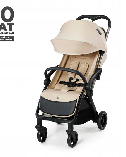 Sportinis vežimėlis Kinderkraft APINO 0-22 kg lengvas, sulankstomas, smėlio spalvos