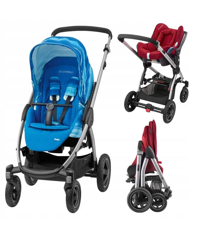 Sportinis vežimėlis Maxi Cosi Stella Water Blue