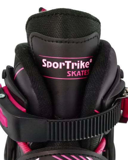 SporTrike 4-in-1 riedučių ir pačiūžų rinkinys, dydis 29-33, rožinė