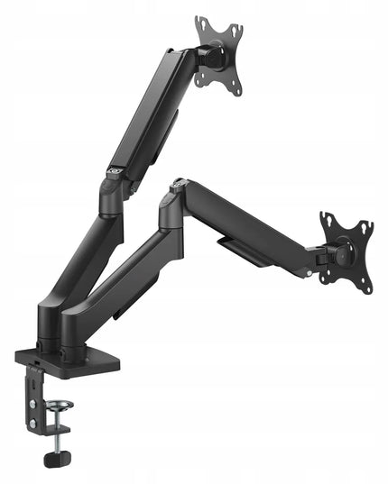 Spyruoklinis laikiklis 2 monitoriams, 18 kg, 17-32 col., VESA, Spacetronik
