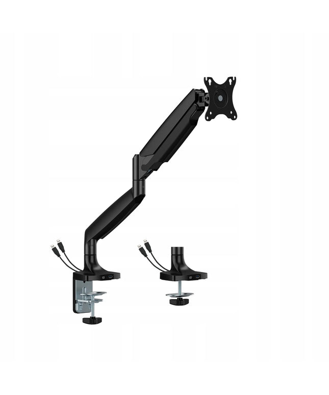 Stalinis monitoriaus laikiklis 17-45" pasukamas reguliuojamas, keliamoji galia 16 kg VESA