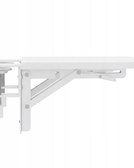 Stalo porankis Spacetronik ergonominis priedas 24x23cm, baltas