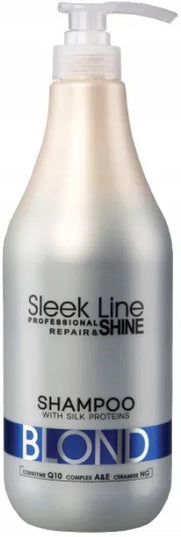 Stapiz XXL rinkinys Sleek Line Repair Blond šampūnas 1000 ml + kaukė 1000 ml
