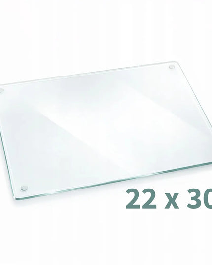 Stiklinė pjaustymo lenta 22x30 Grūdinta