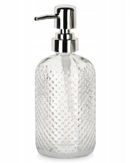 Stiklinis dozatorius skystam muilui ar geliui, 430 ml
