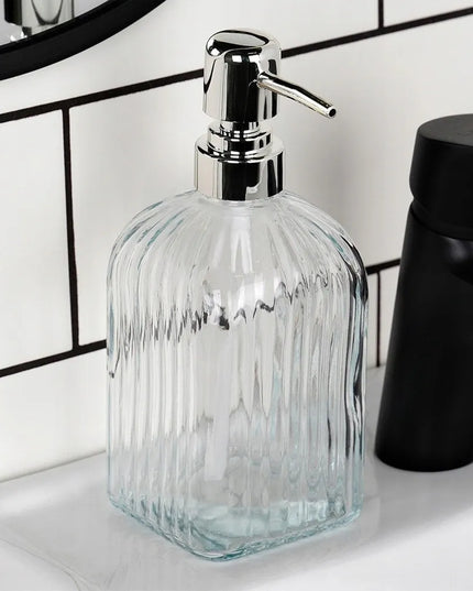 Stiklinis muilo dozatorius 550 ml – voniai ir virtuvei