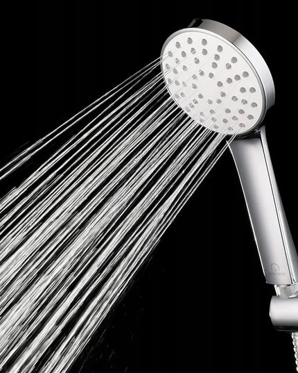 Stilingas dušo galvutės laikiklis EcoVand Simpio – taupo 65% vandens, 5,7 l/min