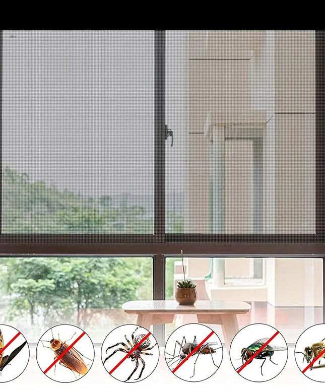 Storas tvirtas tinklelis nuo uodų iš stiklo pluošto 250x120 cm