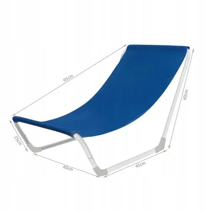 Sudedamas paplūdimio ir turisto gultas Malatec 23563