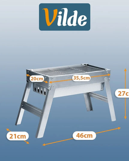 Sulankstomas anglies kepsninė Vilde, nešiojama, 46 cm