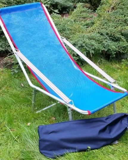 Sulankstomas paplūdimio gultas Piknik, lengvas, 1,6 kg, aliumininis, iki 120 kg