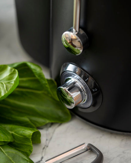 Sulčiaspaudė Adler AD4129 – 2000W, 2 greičiai, 75mm anga visiems vaisiams ir daržovėms, 2l minkštimo talpa, 1l sulčių ąsotis, nerūdijančio plieno korpusas