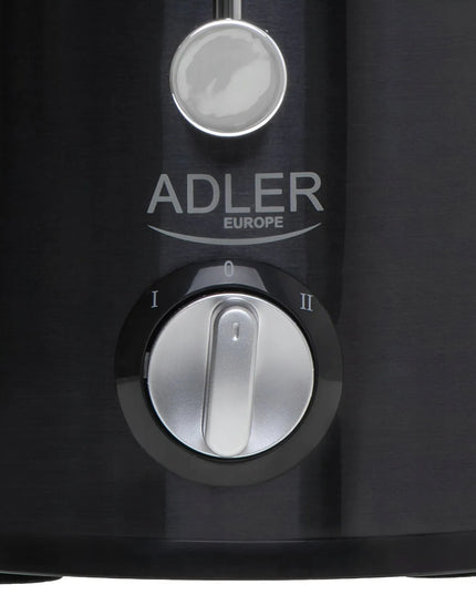 Sulčiaspaudė vaisiams ir daržovėms Adler AD 4132, titano ašmenys, 800 W, juoda