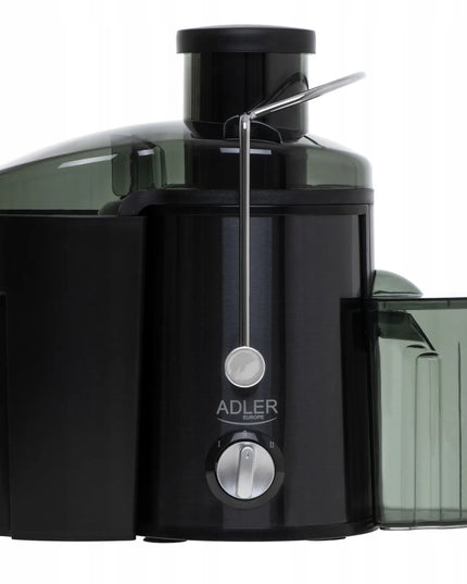 Sulčiaspaudė vaisiams ir daržovėms Adler AD 4132, titano ašmenys, 800 W, juoda