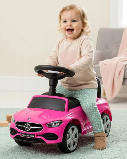 Sun Baby pasyvus vaikštynė Mercedes C-Class rožinis
