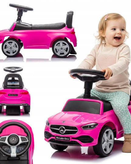 Sun Baby pasyvus vaikštynė Mercedes C-Class rožinis