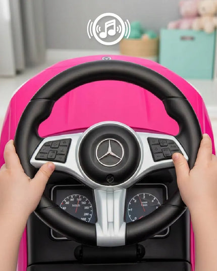 Sun Baby pasyvus vaikštynė Mercedes C-Class rožinis