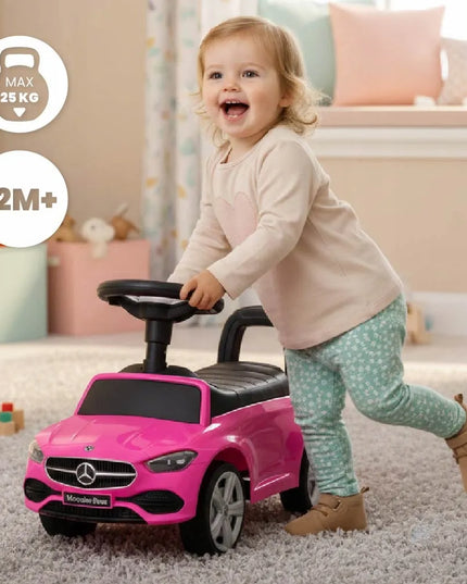 Sun Baby pasyvus vaikštynė Mercedes C-Class rožinis