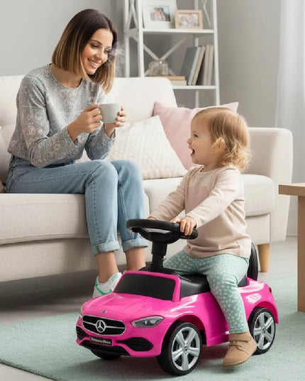 Sun Baby pasyvus vaikštynė Mercedes C-Class rožinis