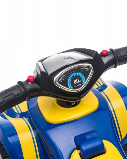 Sun Baby Quad Good Year paspirtukas vaikams nuo 1 metų su bagažine ir garsais