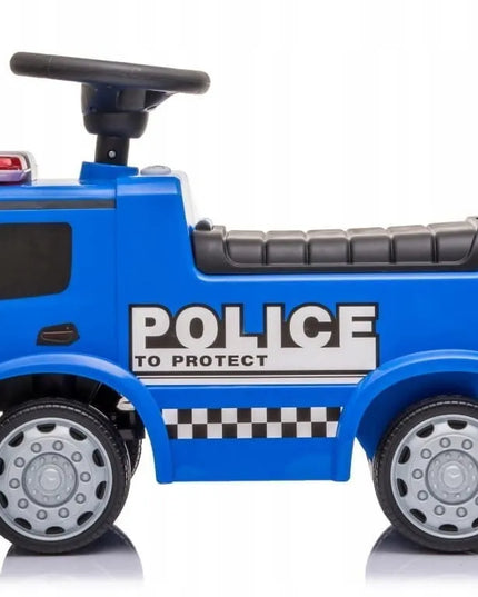 Sun Baby vaikiškas policijos automobilis Mercedes Antos paspirtukas