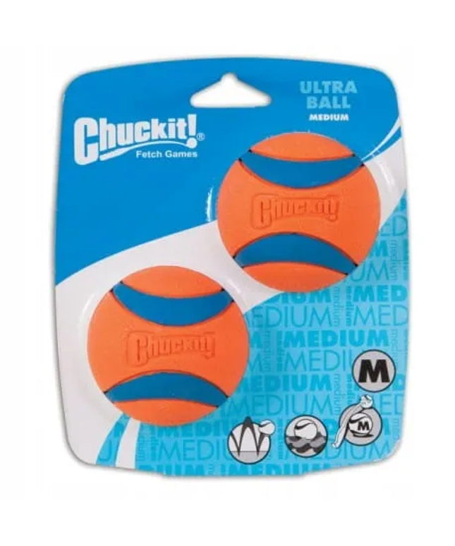 Šuns kamuoliukas Chuckit! Ultra Ball, M dydis, 2 vnt.