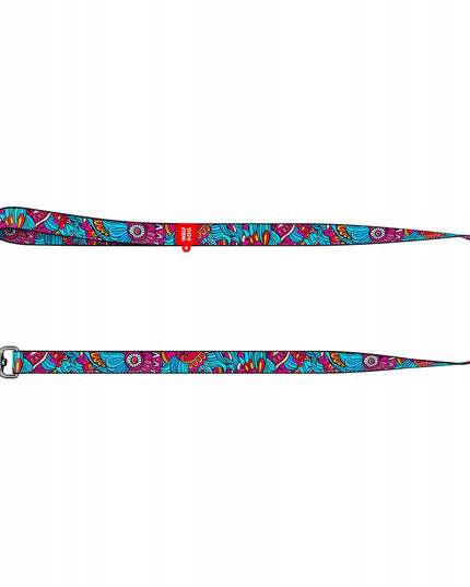 Šunų pavadėlis WAUDOG, nailoninis, raštas Vasara, dydis S, 122 cm, 15 mm