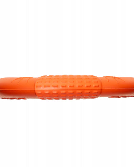 Šunų žaislas „Doggy“ – plūduriuojantis žiedas, 27,5 cm, oranžinis