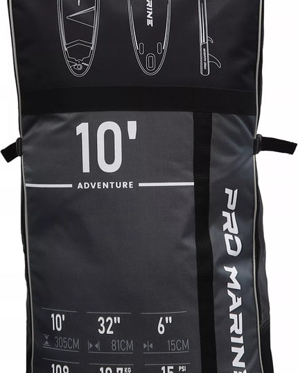 SUP lenta 305 cm STAND UP PADDLE PRO MARINE rinkinys + sėdynė ir priedai
