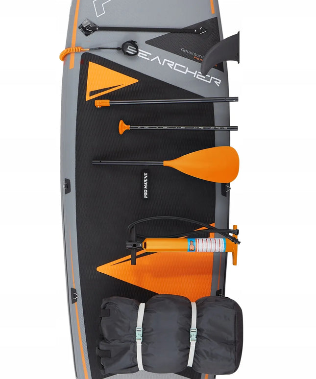 SUP lenta 305 cm STAND UP PADDLE PRO MARINE rinkinys + sėdynė ir priedai