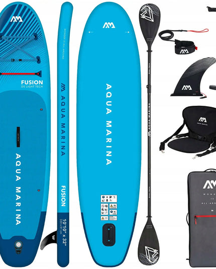 SUP lenta, irklentė Aqua Marina Monster 12'0" mėlyna + COMBO