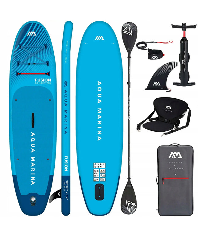 SUP lenta, irklentė Aqua Marina Monster 12'0" mėlyna + COMBO