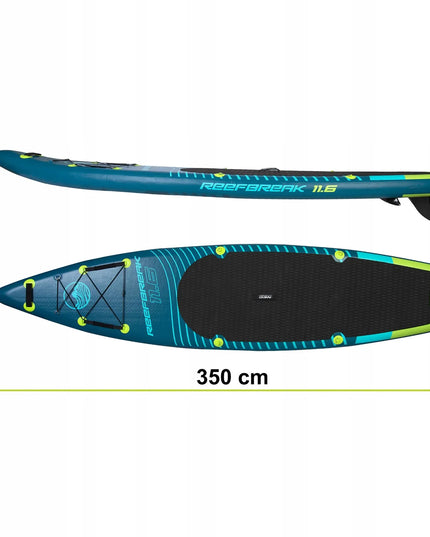 SUP lenta, irklentė Neo-sport ReefBreak 350 x 81 x 15 cm, pilnas komplektas