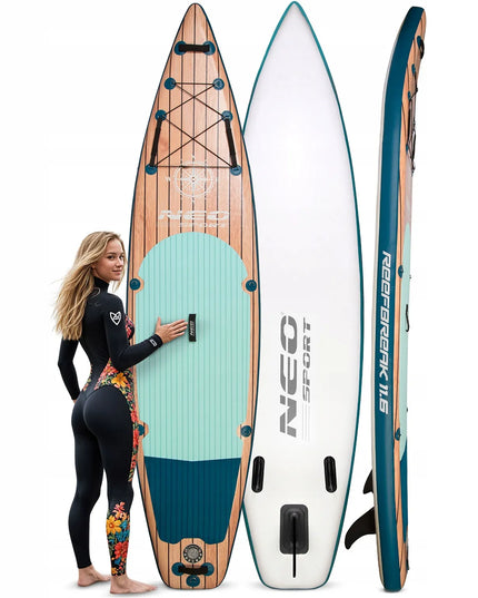 SUP lenta, irklentė REEFBREAK 350 x 81 x 15 cm Neo-sport visas plaukimo rinkinys